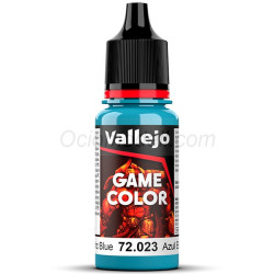 Acrilico Game Color, Azul Eléctrico. New. Bote 18 ml. Marca Vallejo. Ref: 72.023, 72023.