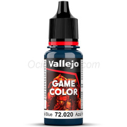 Acrilico Game Color, Azul Imperial. New. Bote 18 ml. Marca Vallejo. Ref: 72.020, 72020.