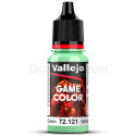 Acrilico Game Color, Verde Espectral. New. Bote 18 ml. Marca Vallejo. Ref: 72.121, 72121.