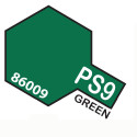 Spray Verde Polycarbonate ( 86009 ). Bote 100 ml. Marca Tamiya. Ref: PS9, PS-9.