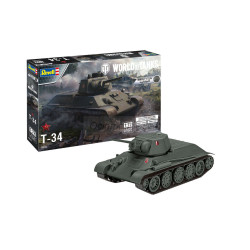 T-34 "World of Tanks" easy-click system. Escala 1:72. Marca Revell. Ref: 03510.