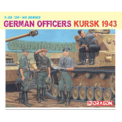 German Officers (Kursk 1943). Escala 1:35. Marca Dragon. Ref: 6456.