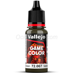 Acrilico Game Color, Verde Caimán, New. Bote 18 ml. Marca Vallejo. Ref: 72.067, 72067.