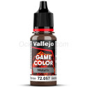Acrilico Game Color, Bronce. Bote 17 ml. Marca Vallejo. Ref: 72.057.