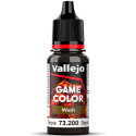Acrilico Game Color, lavado Sepia. Bote 18 ml. Marca Vallejo. Ref:73200, 73.200.