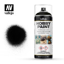Surface Primer, Imprimación Negro. Spray 400 ml. Marca Vallejo. Ref: 28012.