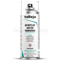 Aerosol Barniz Acrilico Satinado. Bote 400 ml. Marca Vallejo. Ref: 28.532.