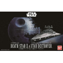 Death Star II + Star Destroyer. Marca revell-Bandai. Ref: 01207.