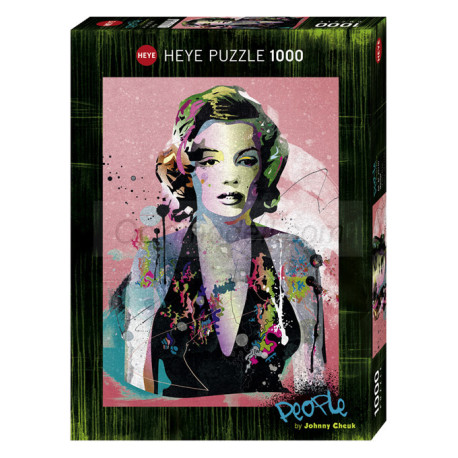 Marilyn People. Puzzle vertical, 1000 pz. Marca Heye. Ref: 29710.