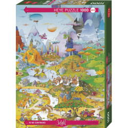 By The Lake, Idyll. Puzzle Vertical, 1000 pz. Marca Heye. Ref: 29987.