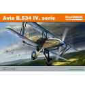 Avia B.534 IV. serie. Escala 1:72. Marca Eduard. Ref: 70102.