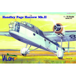 Handley Page Harrow Mk.II. Escala 1:72. Marca Valom. Ref: 72118.