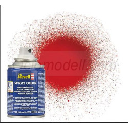 Acrylic Spray Color Paint - Fiery Red Gloss (Ok for Lexan RC Car Bodies). Bote 100 ml. Marca Tamiya. Ref: 34131.