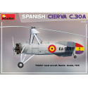 SPANISH CIERVA C.30A. Escala 1:35. Marca Miniart. Ref: 41016.
