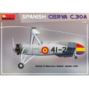 SPANISH CIERVA C.30A. Escala 1:35. Marca Miniart. Ref: 41016.