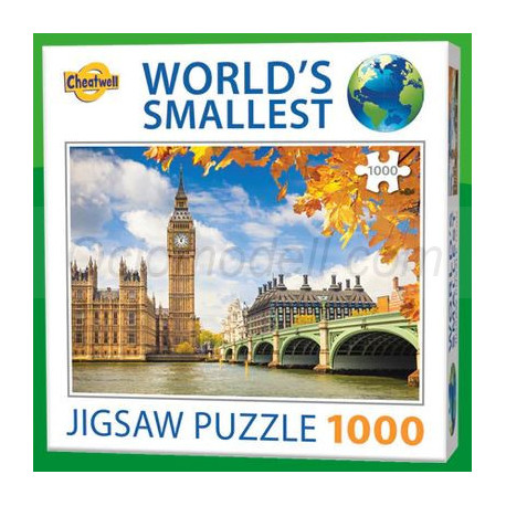 Big Ben, World's Smallest, 1000 pz. Marca Cheatwell. Ref: 13411.