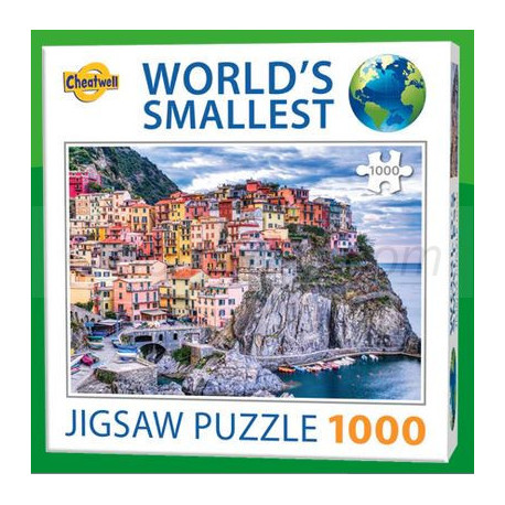 Manarola, World's Smallest, 1000 pz. Marca Cheatwell. Ref: 13565.