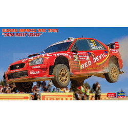 Subaru Impreza WRC 2005 "2006 Rally Italia". Escala 1:24. Marca Hasegawa. Ref: 20614.