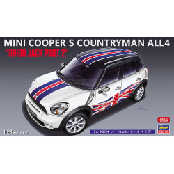 Mini Cooper S Countryman ALL4 "Union Jack Part 2". Escala 1:24. Marca Hasegawa. Ref: 20532.