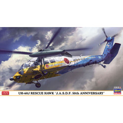 UH-60J Rescue Hawk 'J.A.S.D.F. 50th Anniversary'. Escala 1:72. Marca Hasegawa. Ref: 02384.