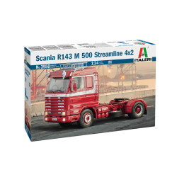 Scania R143 M 500 Streamline 4x2. Escala 1:24. Marca Italeri. Ref: 3950.