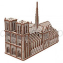 Catedral de Notre Dame 148 pz, madera contrachapada. Marca Mr.playwood. Ref: 10411.