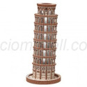 Torre de Pisa 379 pz, madera contrachapada. Marca Mr.playwood. Ref: 10410.