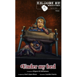 Under my Bed, 75mm. Marca Kilgore HD Miniature. Ref: Under.