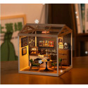 Rolife Plastic Miniature House - Daily Inspiration Cafe, Kit de montaje. Marca Diy Miniatures. Ref: DW001.