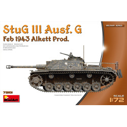 StuG III Ausf. G Feb 1943 Prod. Escala 1:72. Marca Miniart. Ref: 72101.