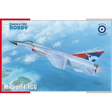 Mirage F.1CG. Escala 1:72. Marca Special Hobby. Ref: 72294.