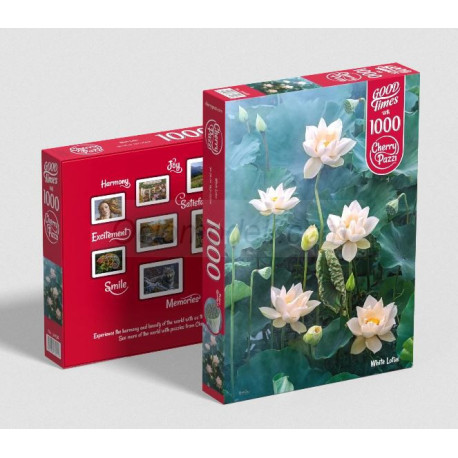 White Lotus, 1000 pz. Marca Cherry Pazzi. Ref: 30158.