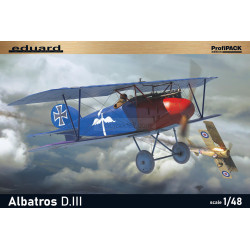 Biplano Albatros D.III. Escala 1:48. Marca Eduard Ref: 8114.