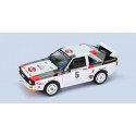 Audi Sport Quattro S1 '86 US Olympus Rally (new tool). Escala 1:24. Marca NUNU model. Ref: 24023.