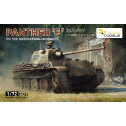 Panther 'F' Pz.Kpfw. V (75mm Kw.K. L/70). Escala 1:72. Marca Vespid model. Ref: 720011.