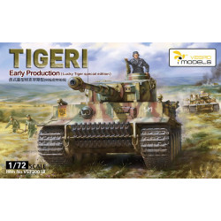 Tiger I Early Production (Lucky Tiger Special Edition). Escala 1:72. Marca Vespid model. Ref: 720018.