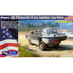LARC-V Vietnam War US Army Amphibious Cargo Vehicle. Escala 1:35. Marca Gecko Models. Ref: 35GM0038.
