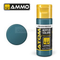 ATOM COLOR Azul Francés. Nueva Fórmula. Bote 20 ml. Marca Ammo by Mig Jimenez. Ref: ATOM-20105.