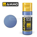 ATOM COLOR Azul Celeste. Nueva Fórmula. Bote 20 ml. Marca Ammo by Mig Jimenez. Ref: ATOM-20119.