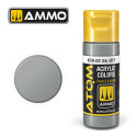 ATOM COLOR Seal Grey. Nueva Fórmula. Bote 20 ml. Marca Ammo by Mig Jimenez. Ref: ATOM-20131.