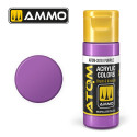 ATOM COLOR Purple. Nueva Fórmula. Bote 20 ml. Marca Ammo by Mig Jimenez. Ref: ATOM-20151.