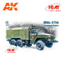 URAL-375A, Command Vehicle.Escala 1:72. Marca ICM. Ref: 72712.