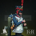 French Infantryman, 1807, 1/12. Marca Kilgore HD Miniature. Ref: MHB00042.