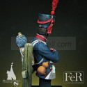 French Infantryman, 1807, 1/12. Marca Kilgore HD Miniature. Ref: MHB00042.