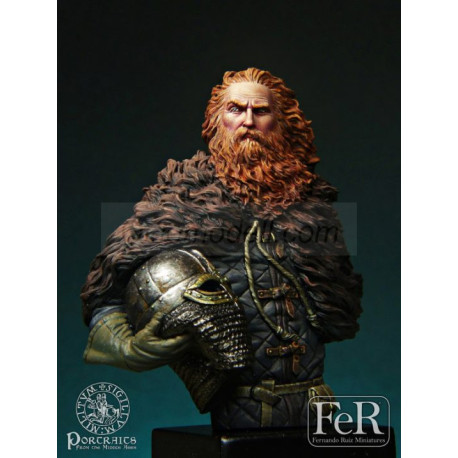 Ivar the Boneless Jórvík, 866, 1/16. Marca Fer Miniatures. Ref: PMA00003.