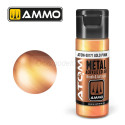 ATOM COLOR METALLIC Rosa Dorado. Nueva Fórmula. Bote 20 ml. Marca Ammo by Mig Jimenez. Ref: ATOM-20171.