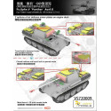 Tanque aleman Panther G. Escala 1:72. Marca Vespid model. Ref: 720009.