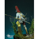 Spanish Grenadier Regimiento Zamora, Pensacola, 1781, 75mm. Marca Fer Miniatures. Ref: REV00012.