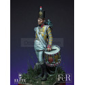 Drummer Boy 77th East Middlesex, 1808, 54mm. Marca Fer Miniatures. Ref: ELI00004.