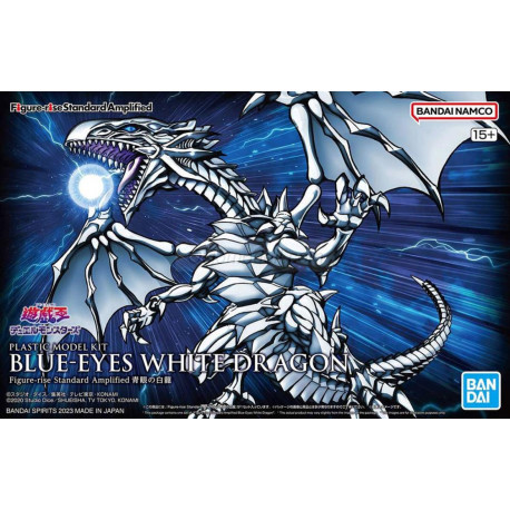 Figure-rise Standard Amplified: Yu-Gi-Oh Blue-Eyes White Dragon. Marca Bandai. Ref: 5065022.